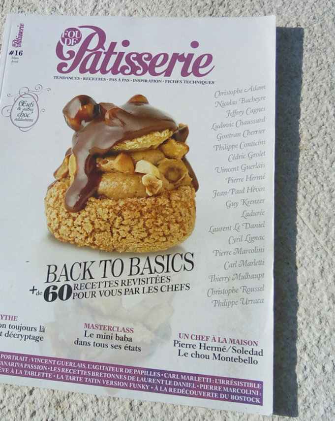 Малиновый тарт из журнала "Fou de Pâtisserie"