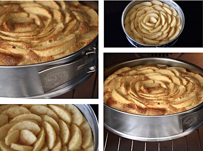 Как испечь пирог с яблоками и маскарпоне