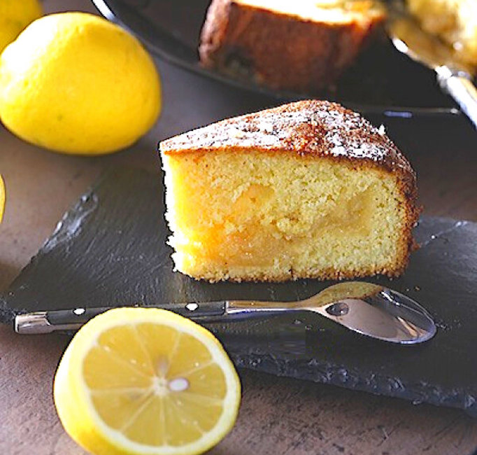 лимонный торт фото