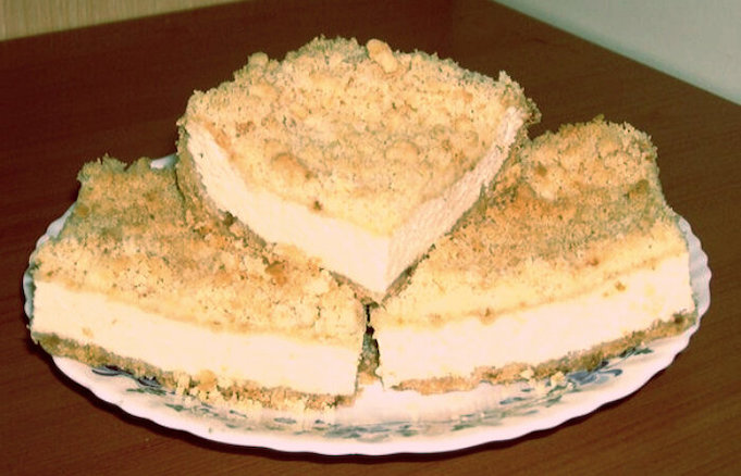 творожный песочный пирог рецепт французской ватрушки