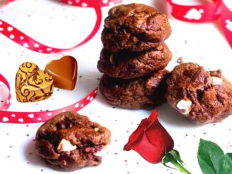 как сделать шоколадное печенье для дня влюбленных