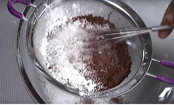пошаговый рецепт бисквита с какао