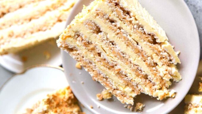 Филлипинский торт как идея классного десерта на 8 марта