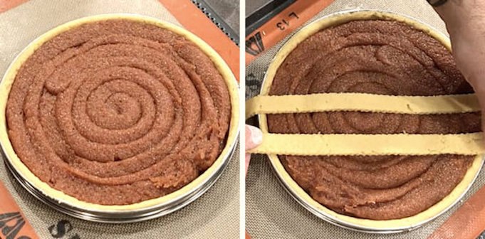 как сделать песочный пирог с фруктовой начинкой