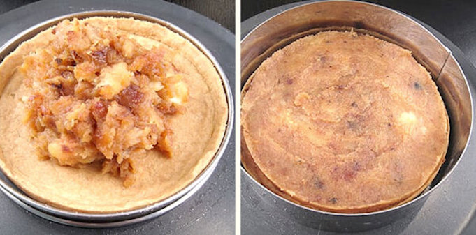 как сделать яблочный пирог с кремом