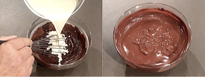 как приготовить шоколадный ганаш из сливок и темного шоколада