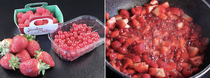 начинка для пирожных из ягод