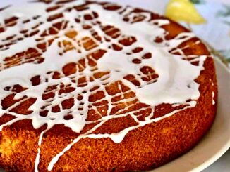Для всех, кто ищет безглютеновые рецепты классных десертов: лимонный пирог из поленты