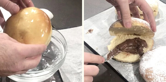Как испечь пончики в духовке