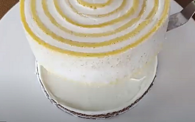 как сделать ванильный торт