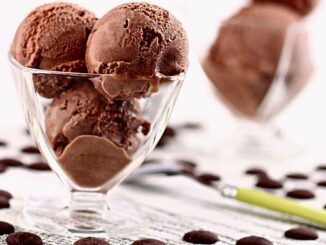 Домашнее шоколадное мороженое без мороженицы