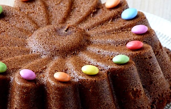 Нежный шоколадный торт в микроволновке