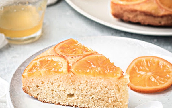 Рецепт перевернутого апельсинового пирога