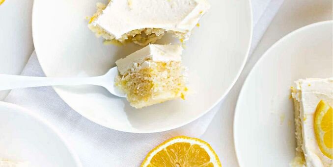 Как собрать лимонный торт crazy cake
