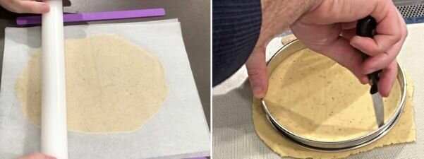 Как приготовить клубничный миндальный торт с намелакой