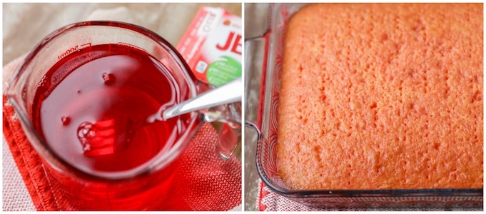 Как приготовить желейный Poke Cake
