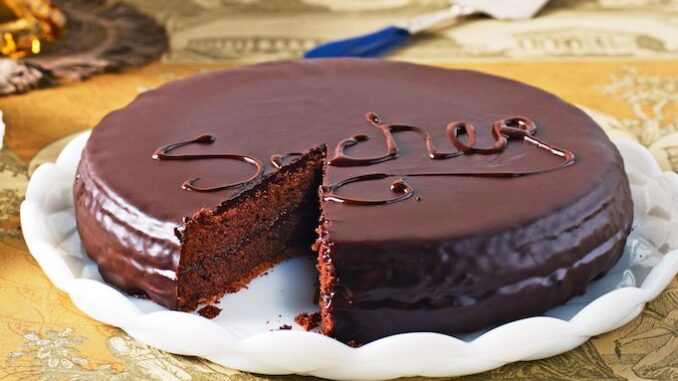Шоколадный бисквит для торта Захер