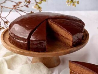 шоколадная глазурь торта Захер.