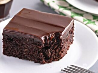 Шоколадный кабачковый торт