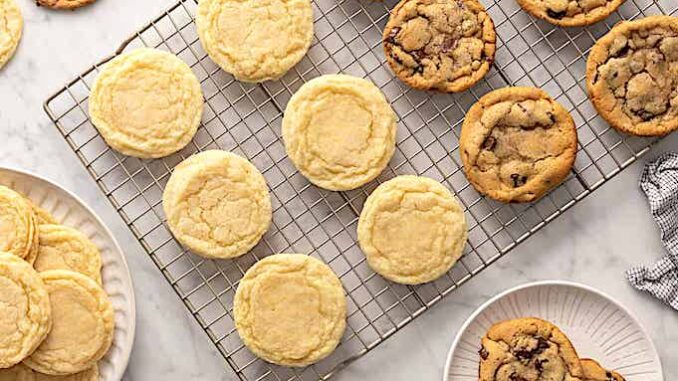 Как испечь идеально круглое домашнее печенье