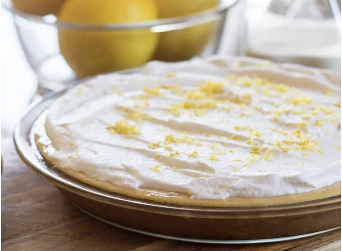 Как приготовить пирог с лимонным кремом